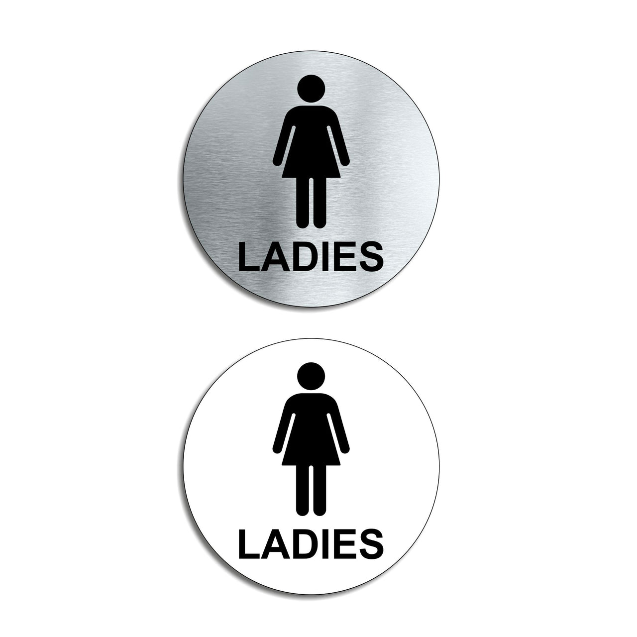Ladies Toilet Door Sign