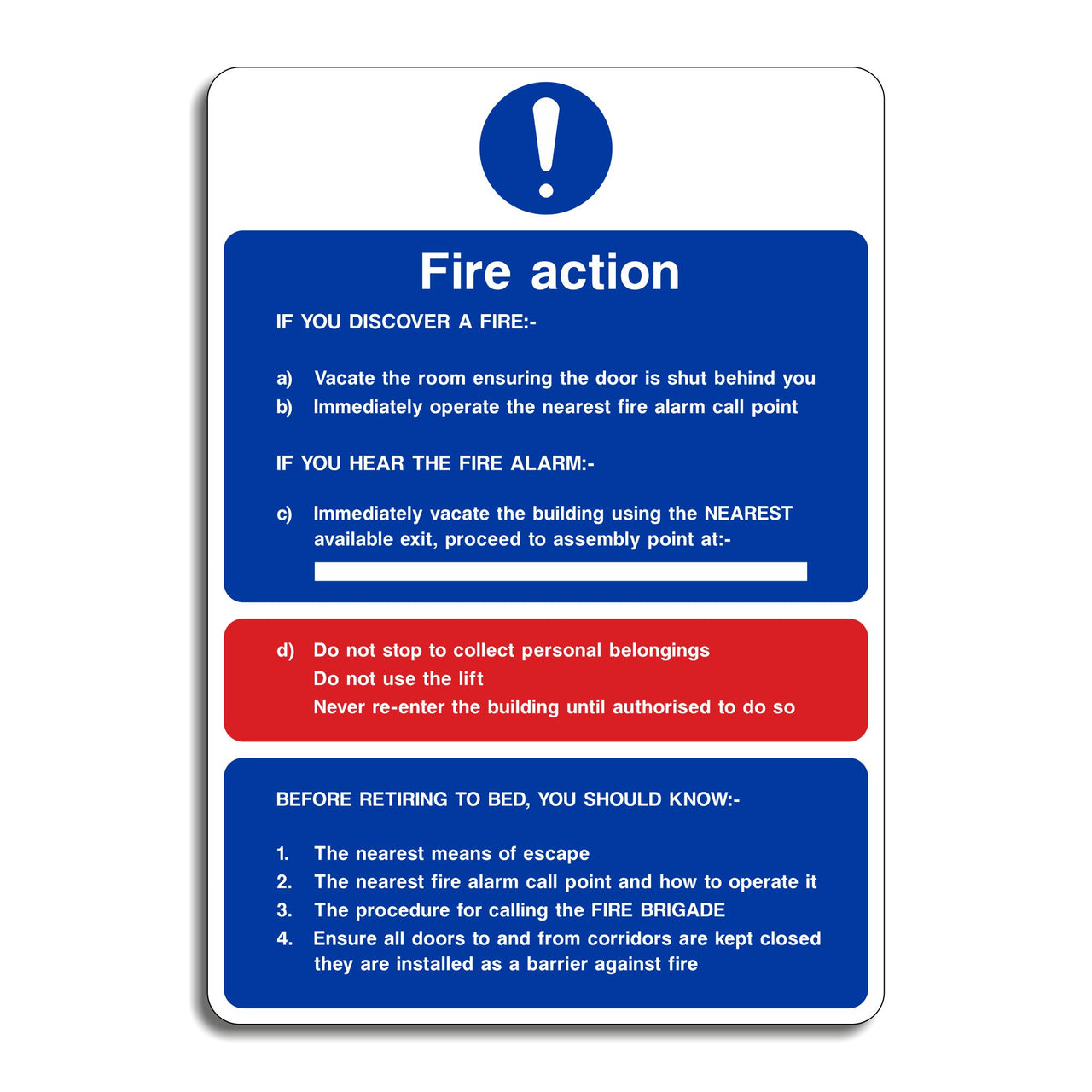 If You Discover a Fire Sign