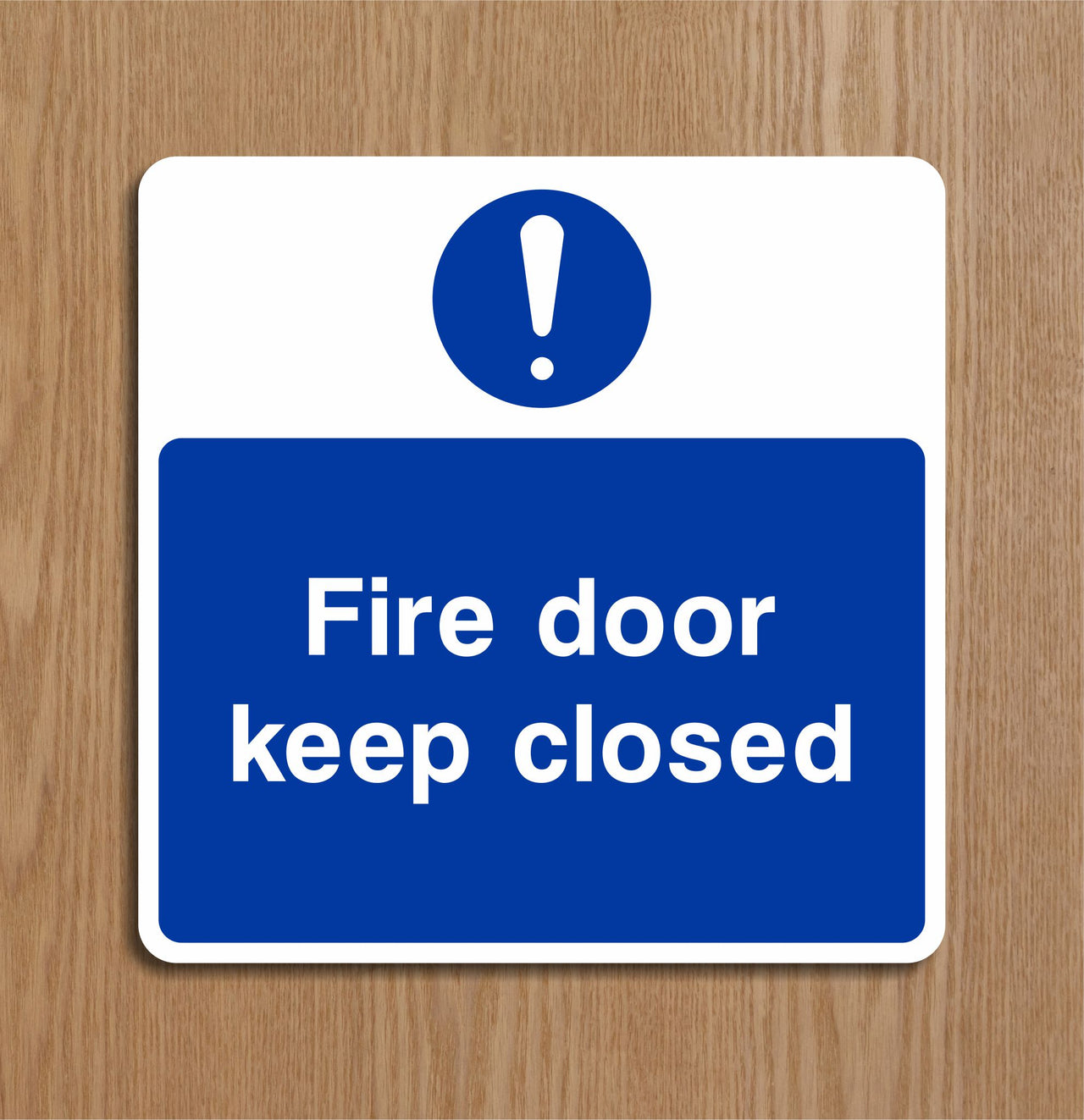 Fire Door Keep Closed Sign