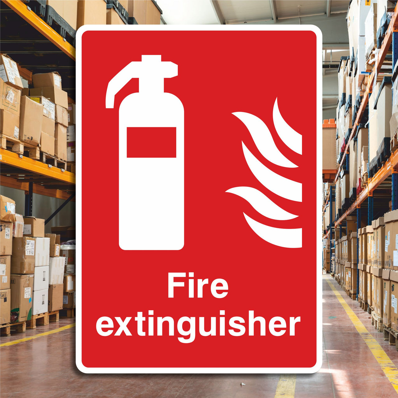 Fire Extinguisher Sign