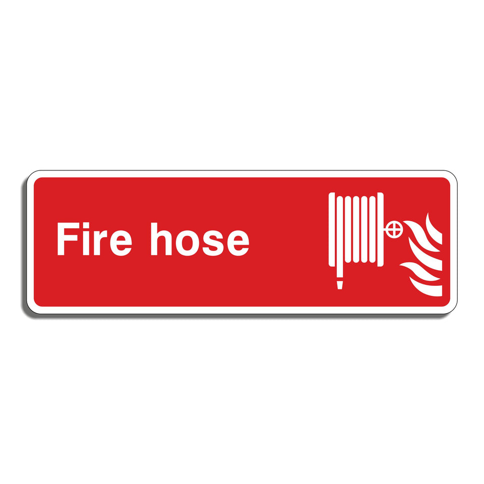 Fire Hose Sign