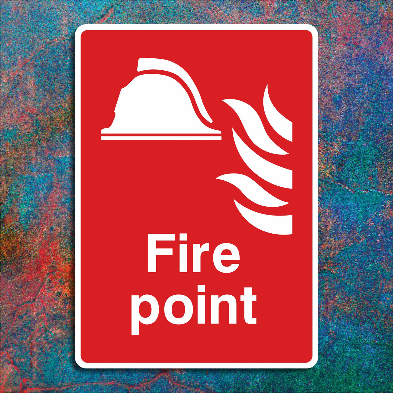 Fire Point Sign