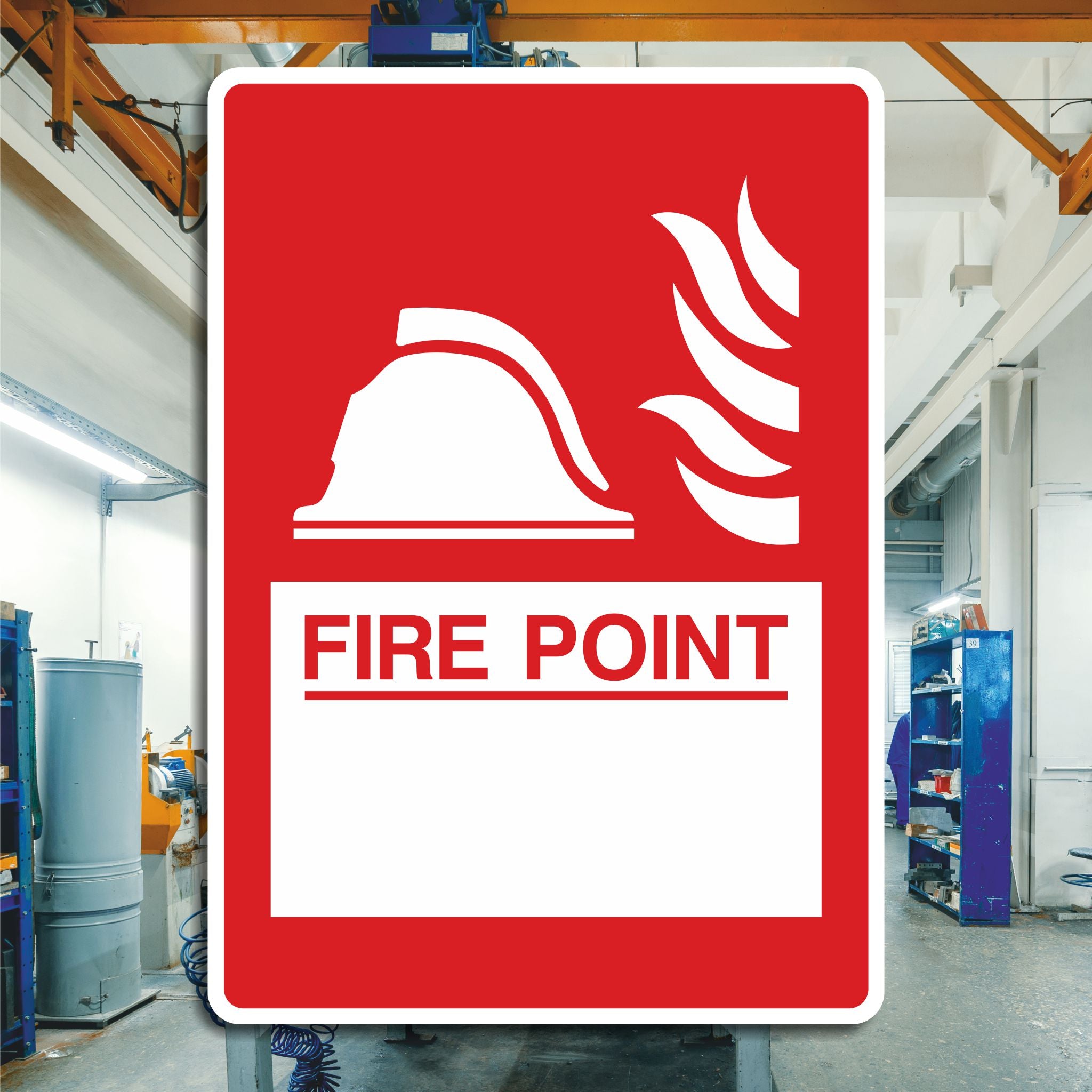 Fire Point Sign