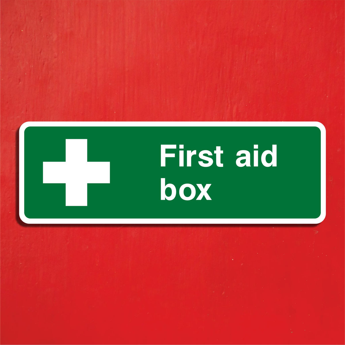 First Aid Box Sign Saudi First Aid Box Sign