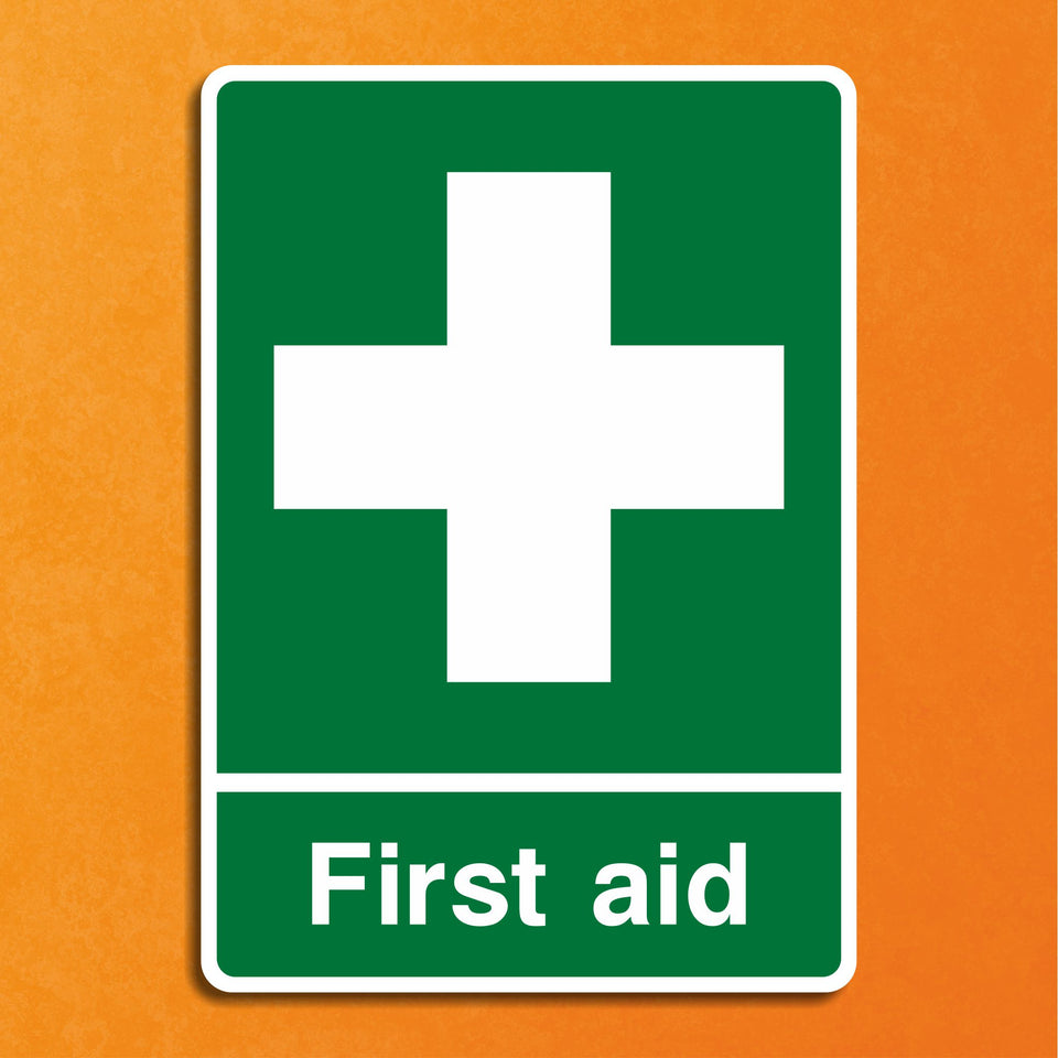 First Aid Sign Just First Aid Sign