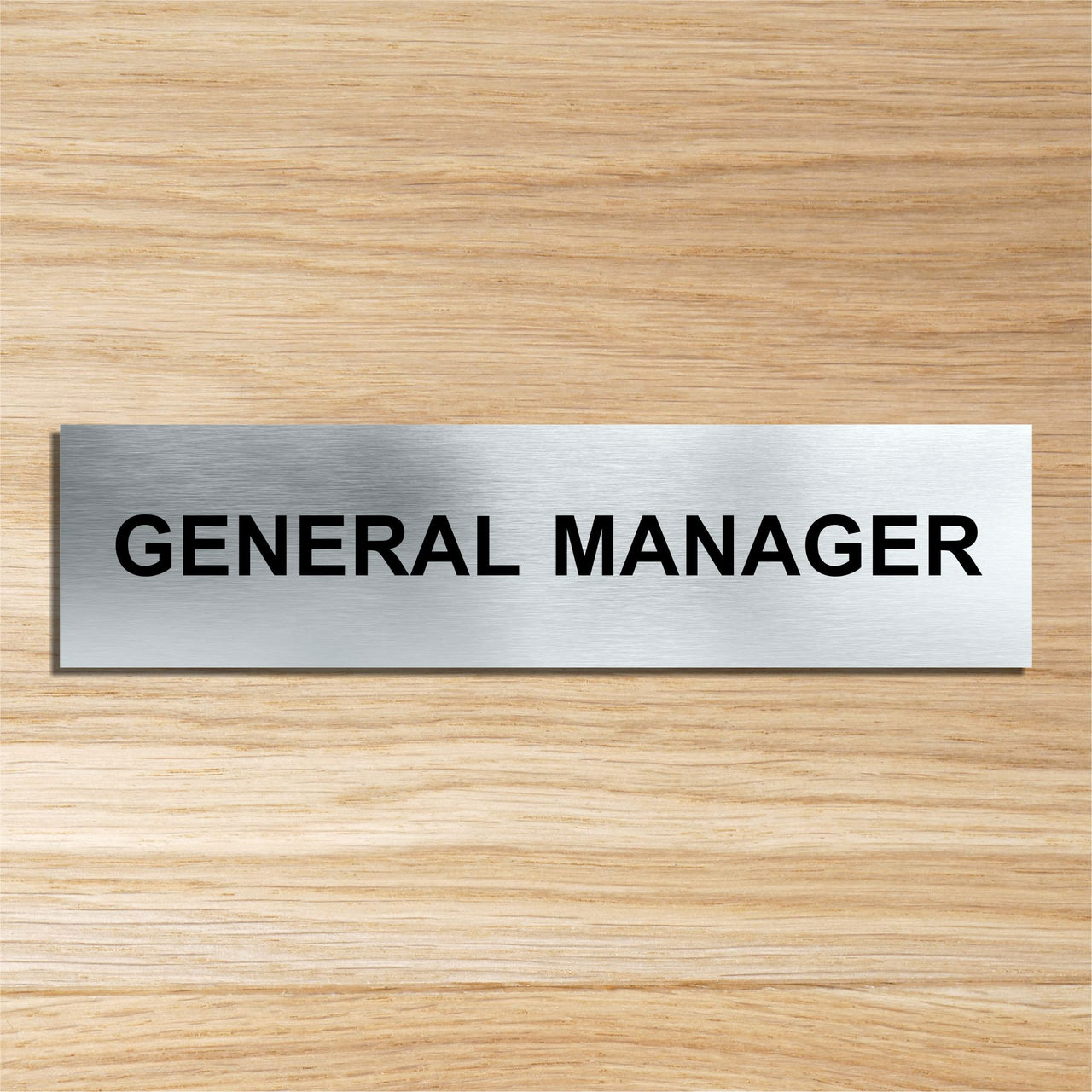 General Manager Door Sign