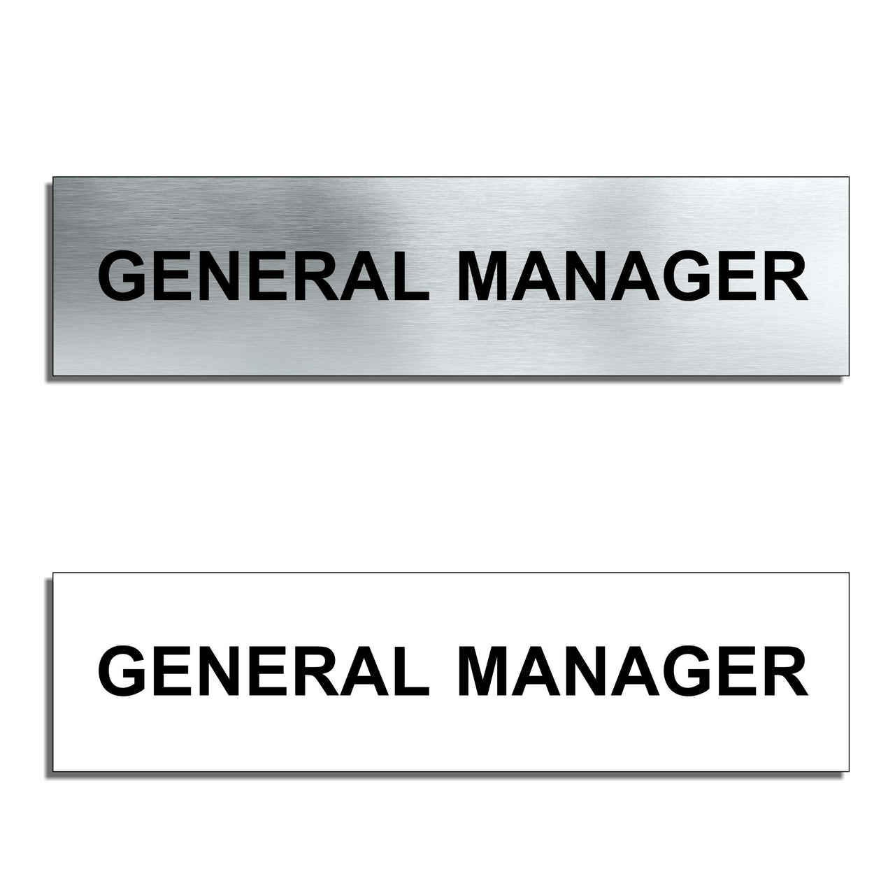 General Manager Door Sign