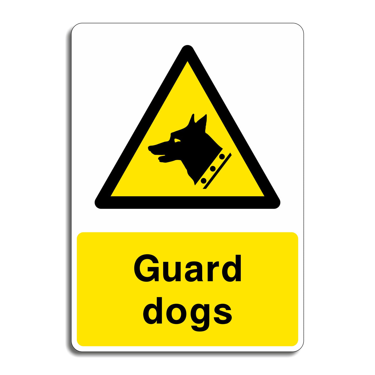 Guard Dogs Sign