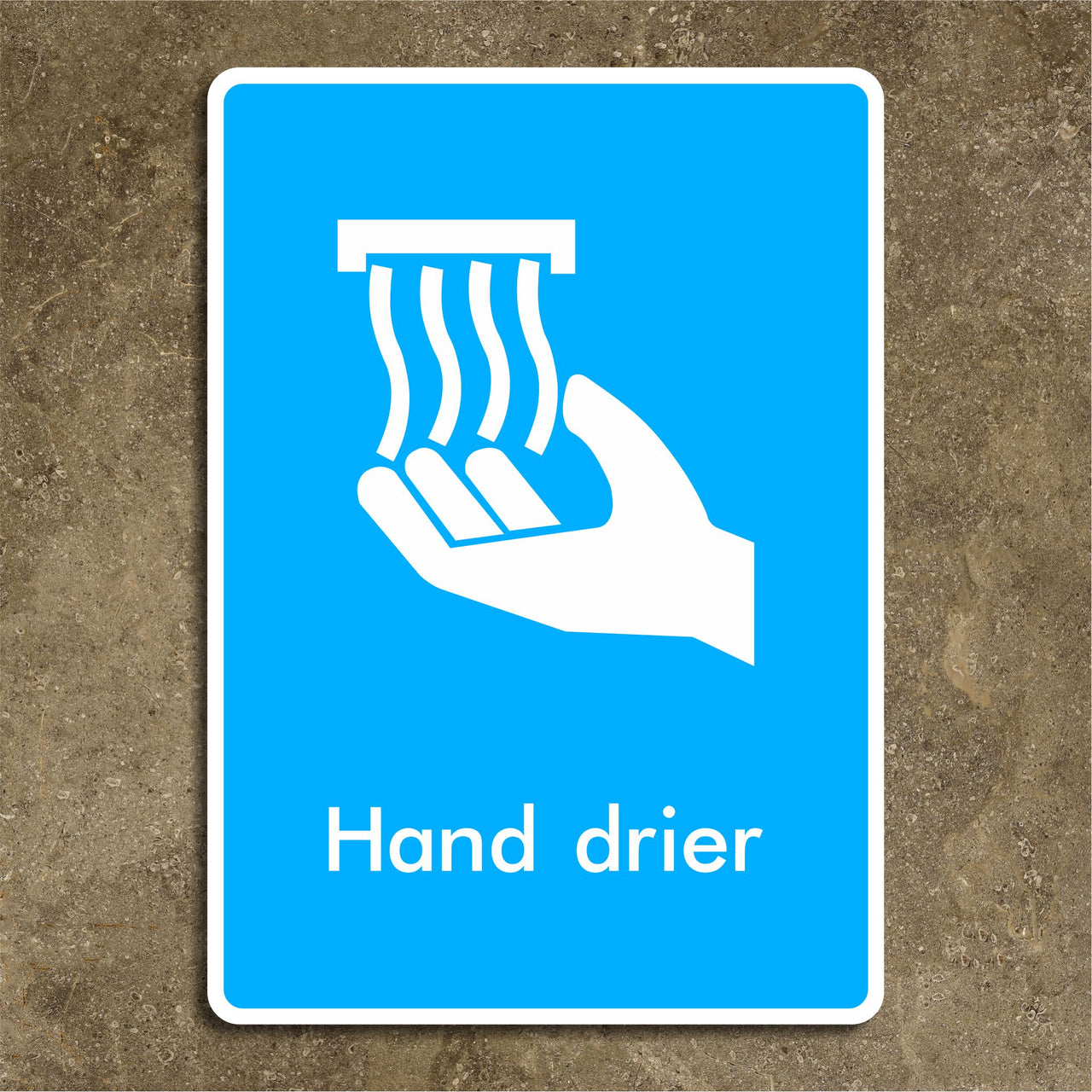 Hand Drier Sign