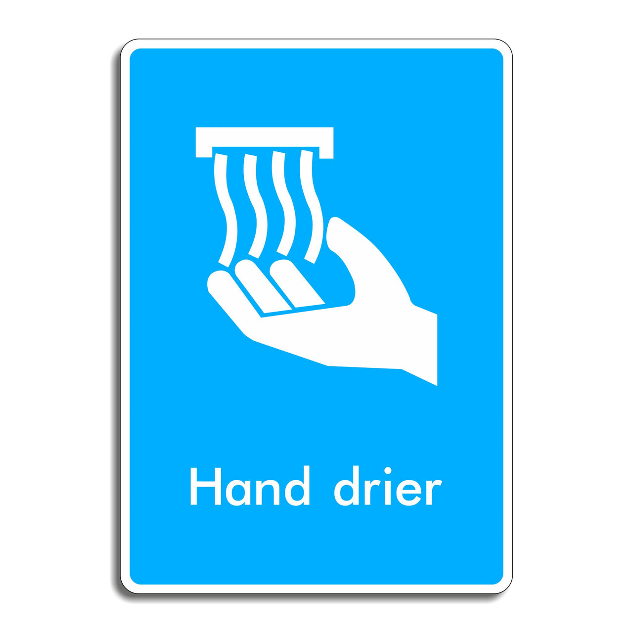 Hand Drier Sign