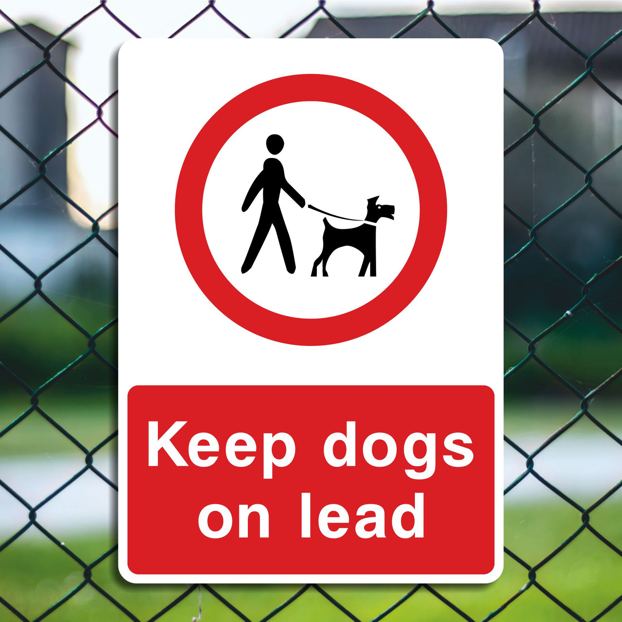 Keep Dogs on Lead Signs