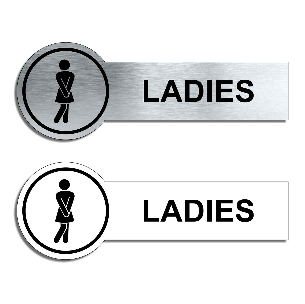 Humorous Ladies Toilet Door Sign