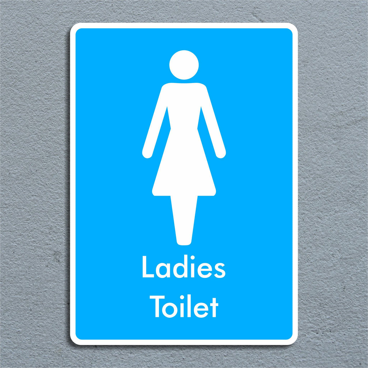 Ladies Toilet Sign