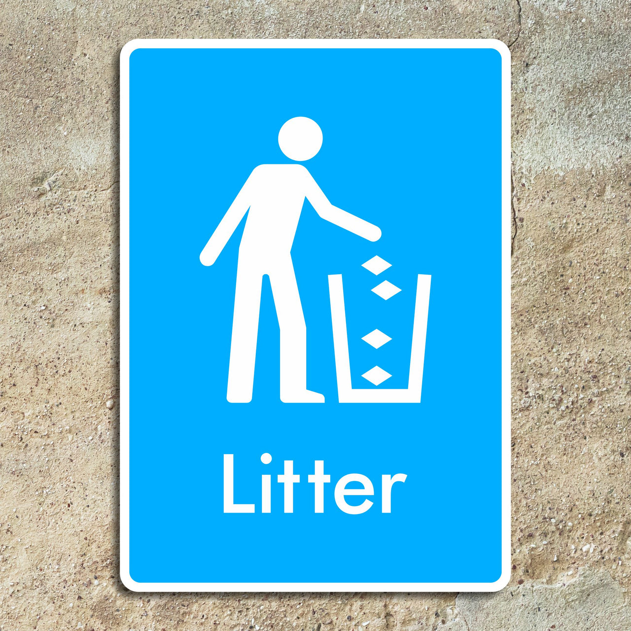 Litter Sign