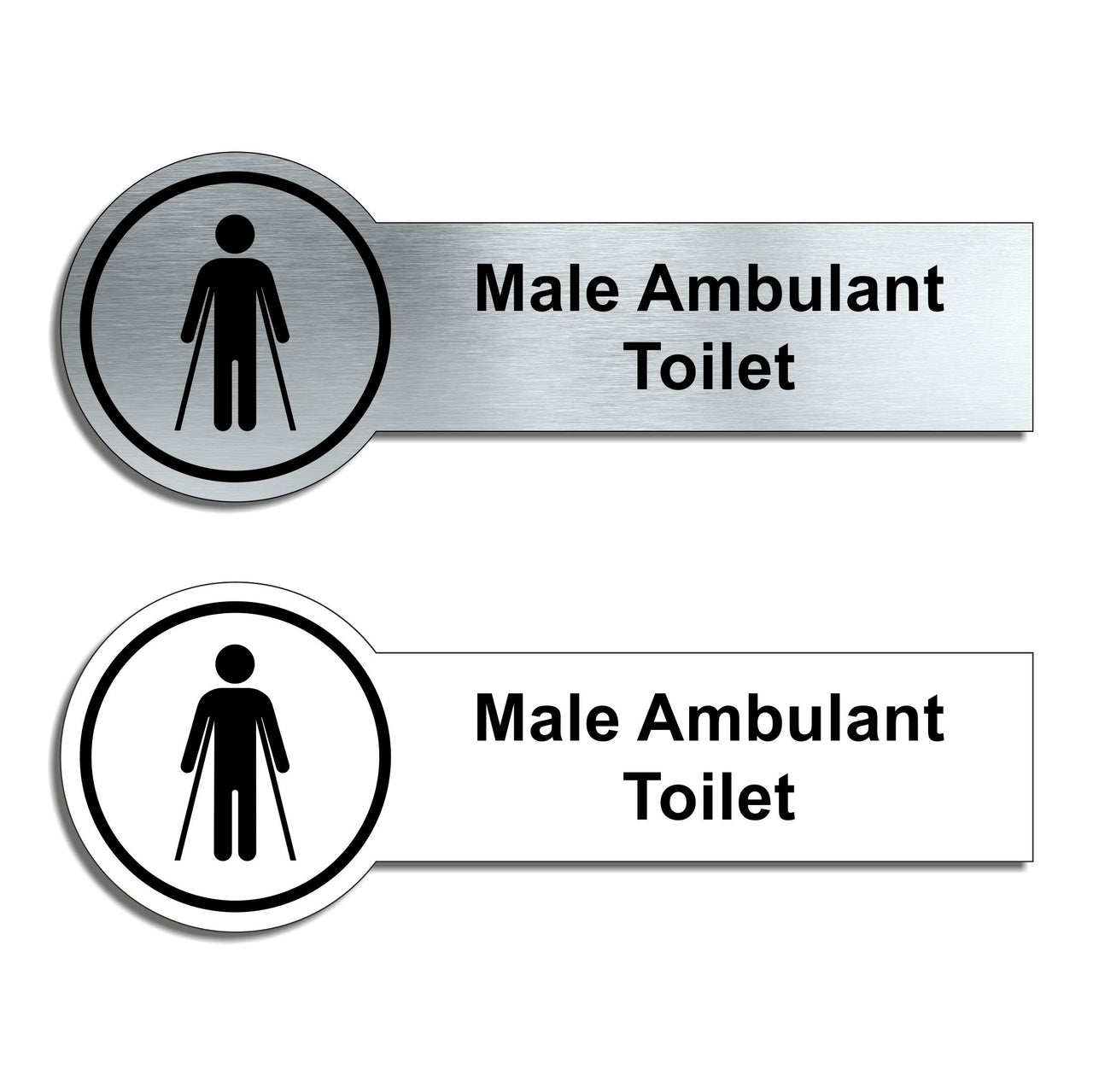 Male Ambulant Toilet Door Sign