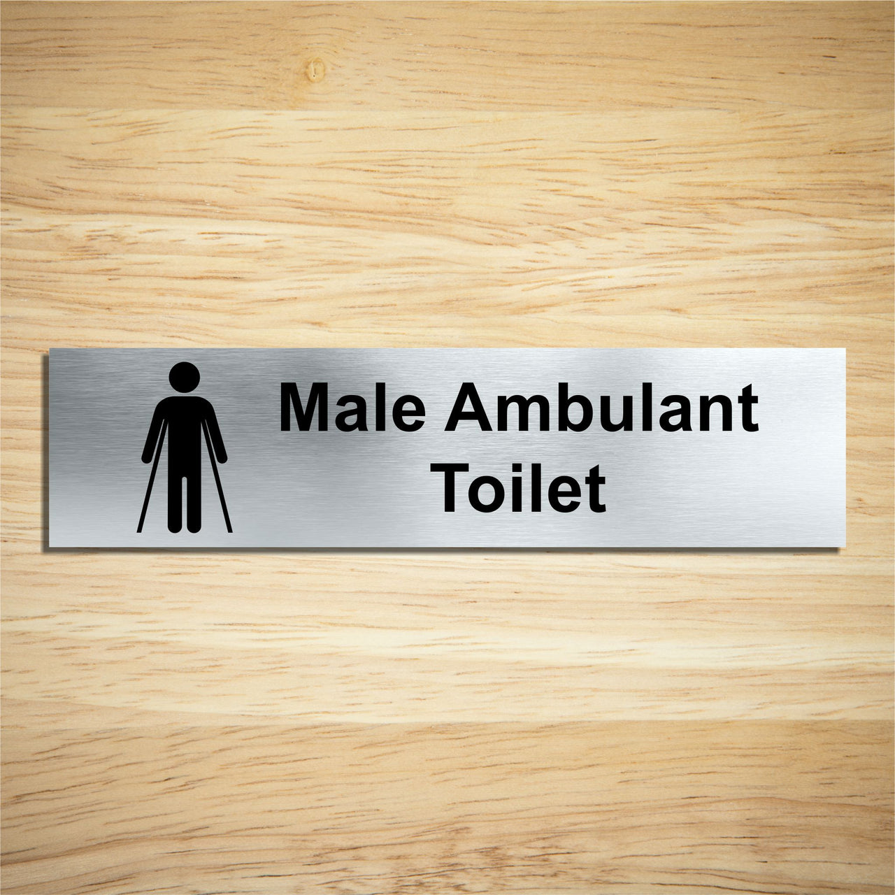 Male Ambulant Toilet Door Sign