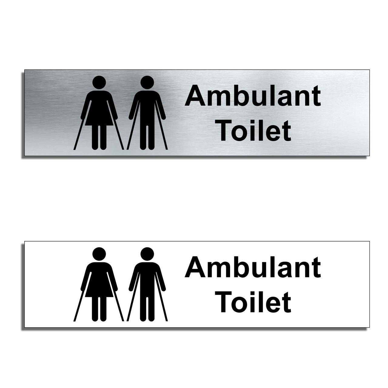 Unisex Ambulant Toilet Door Sign