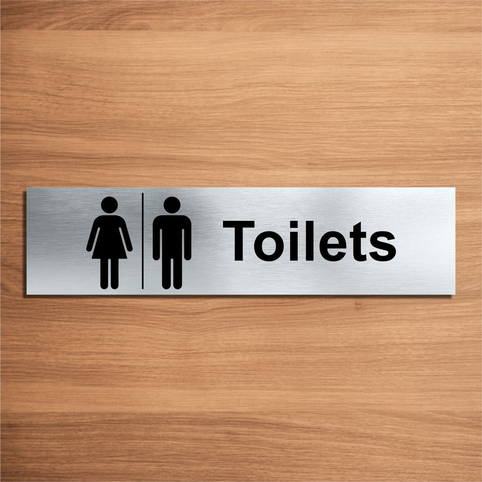 Unisex Toilets Signs
