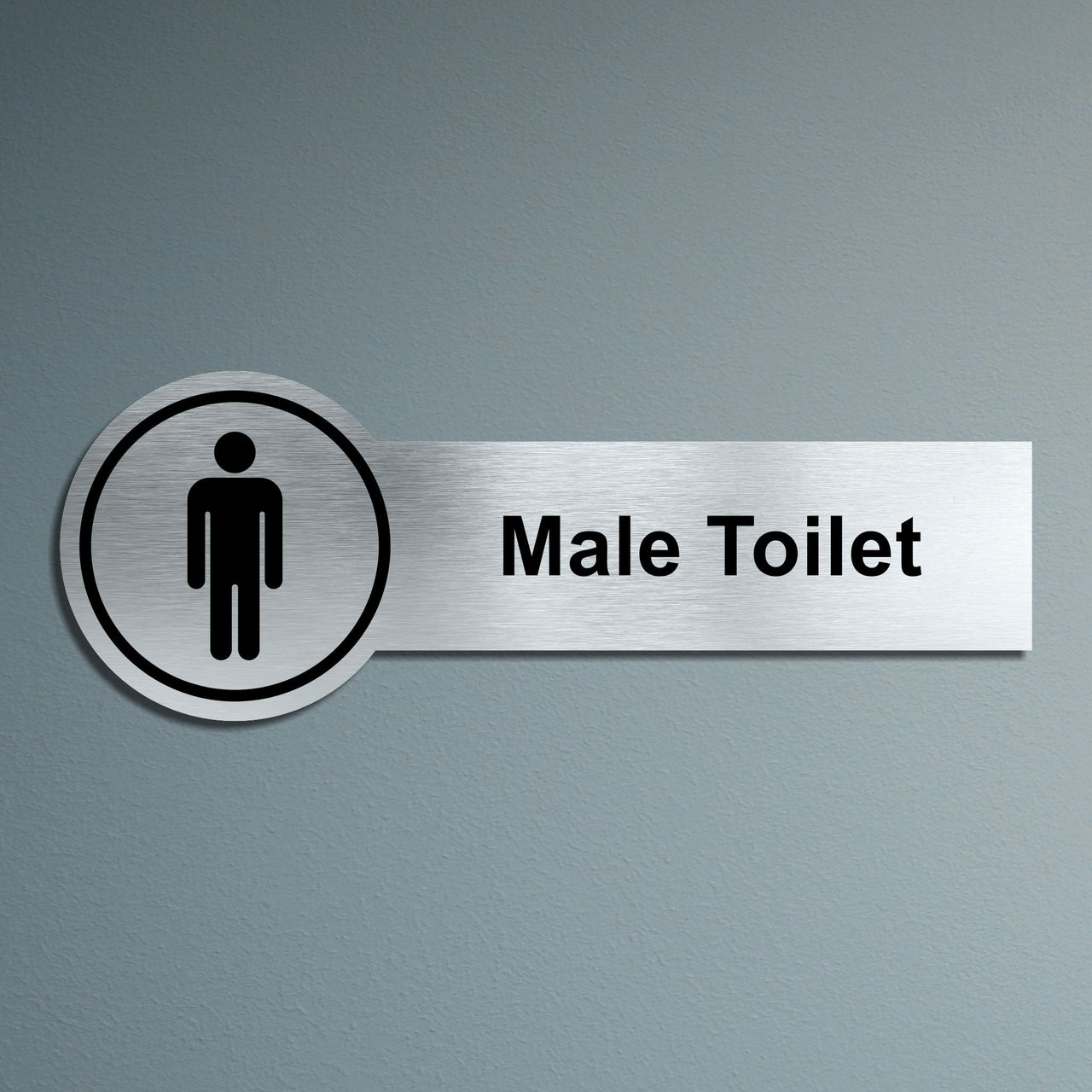 Male Toilet Door Sign