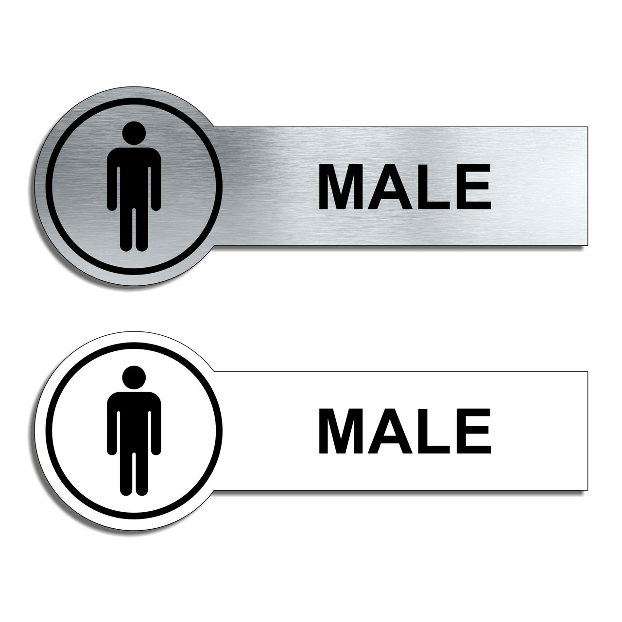 Male Toilet Door Sign