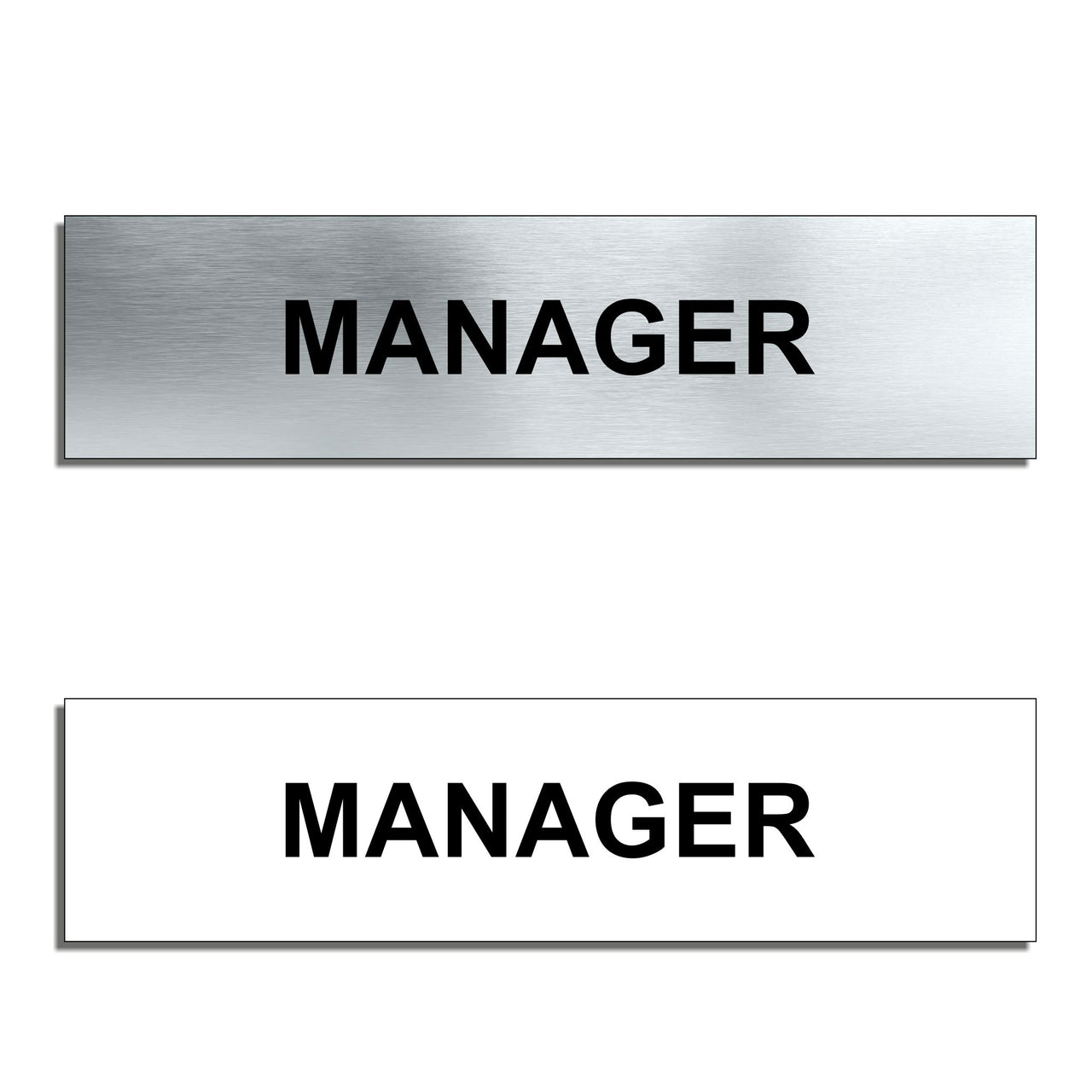 Manager Door Sign