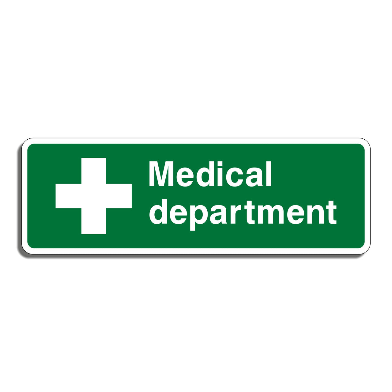 Medical Department Sign