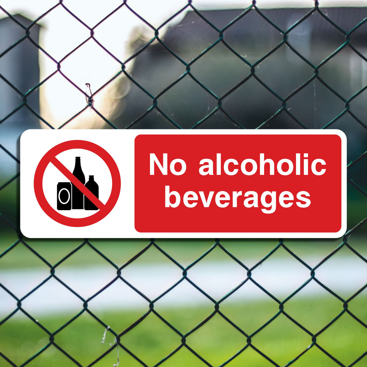 No Alcoholic Beverages Sign