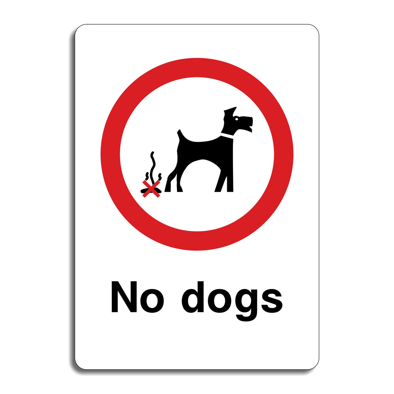 No Dogs Sign