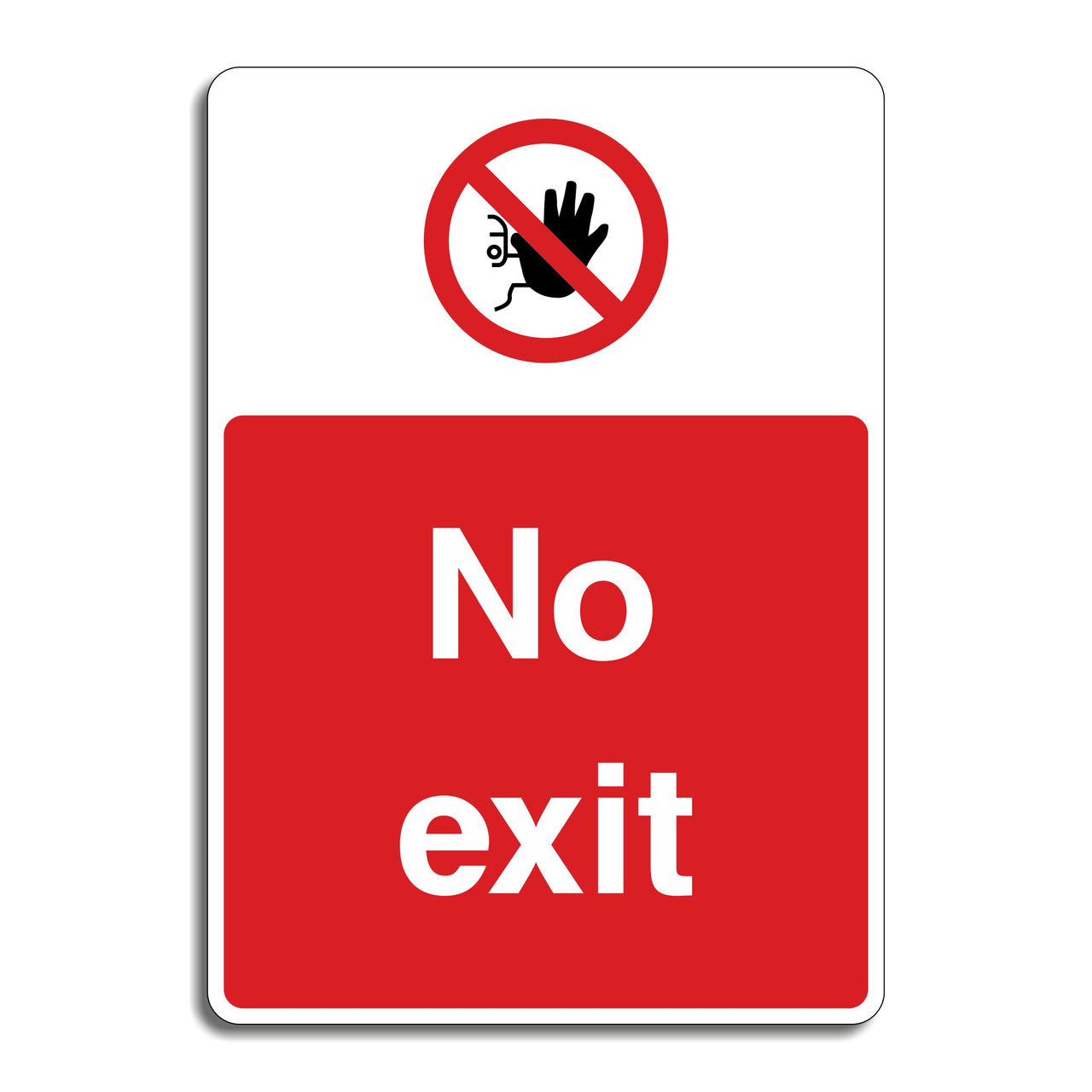 No Exit Sign