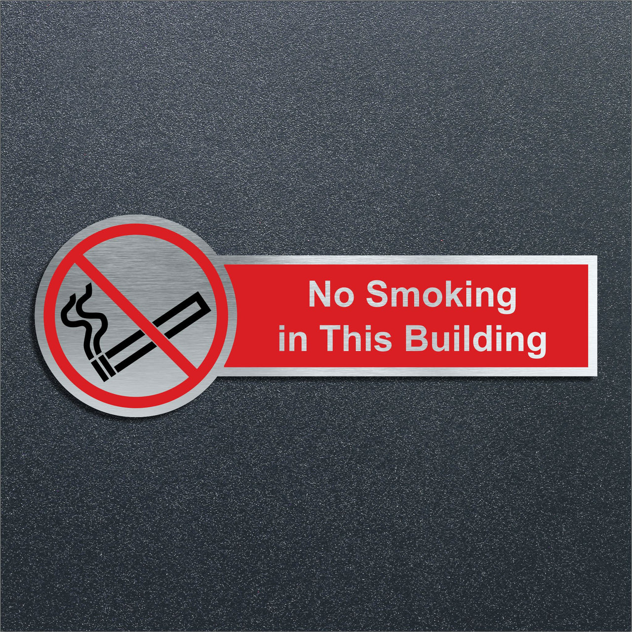 No Smoking in these Building Sign