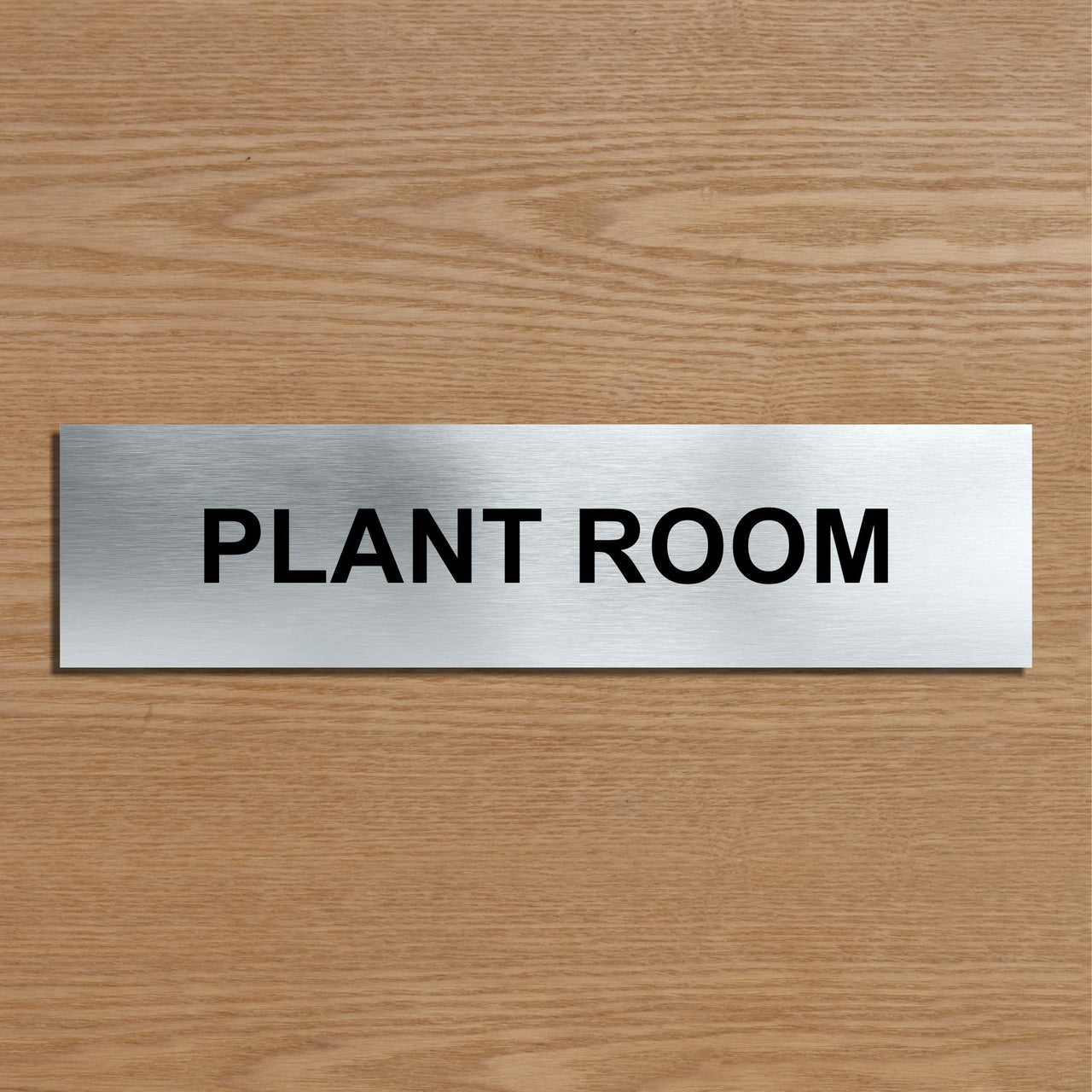 Plant Room Door Sign
