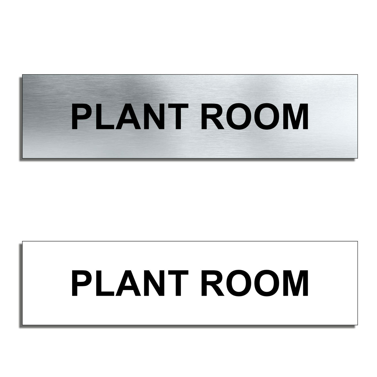 Plant Room Door Sign