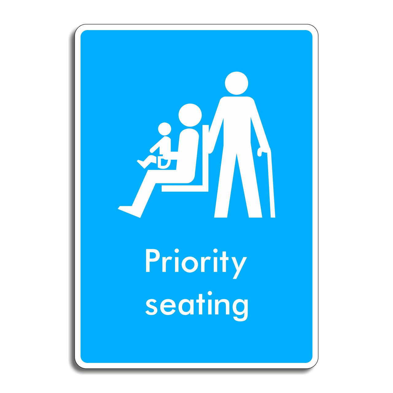 Priority Seating Sign