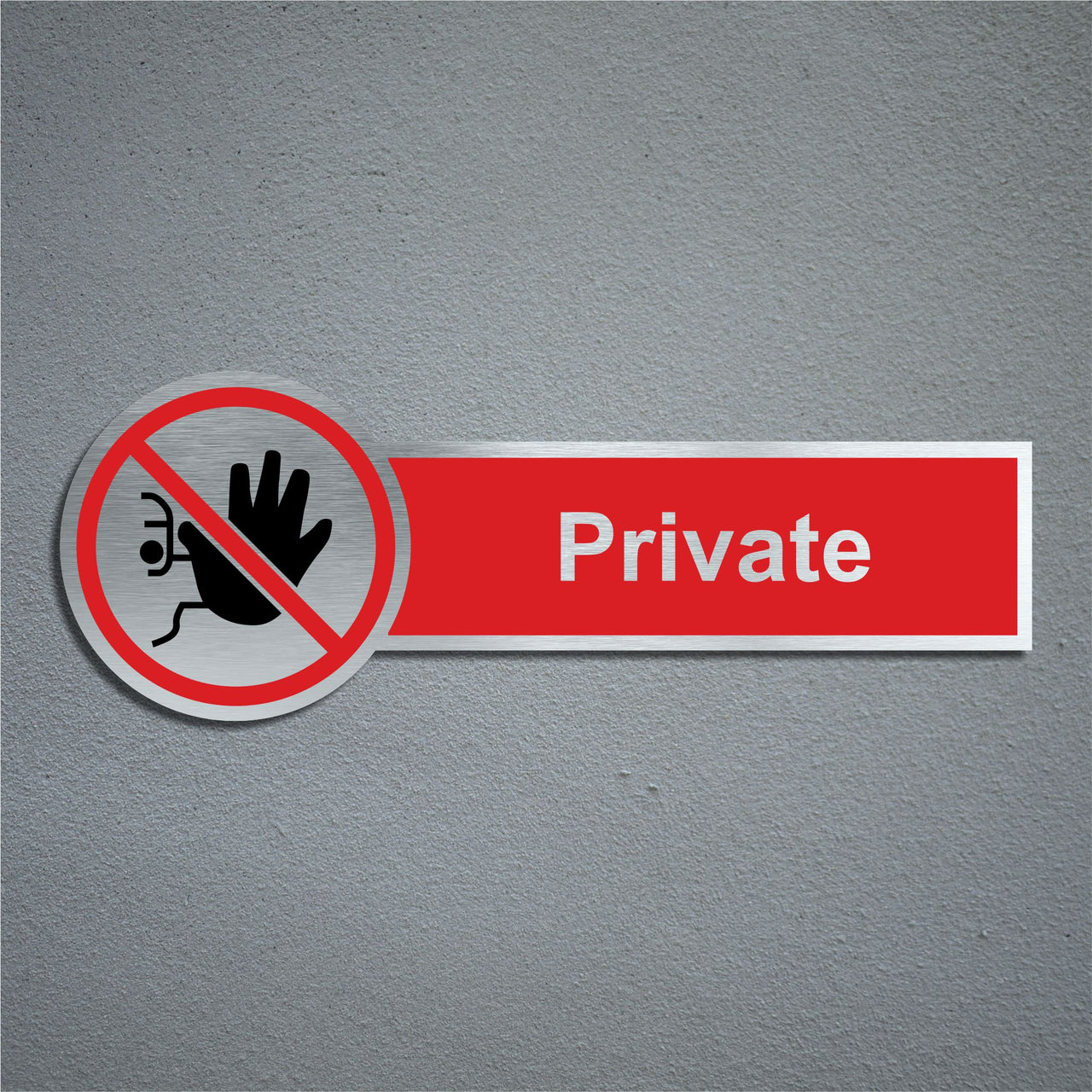 Private Door Sign
