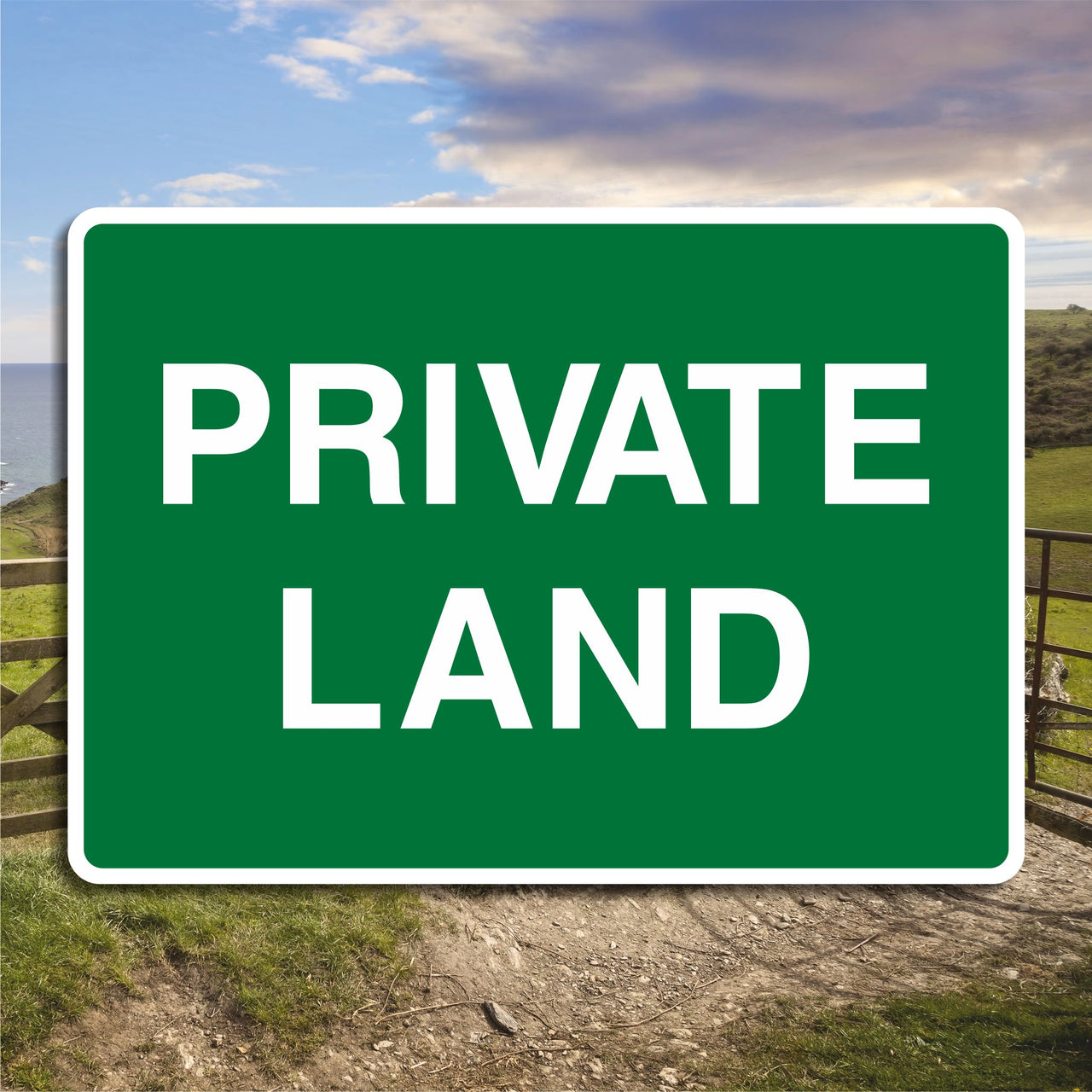 Private Land Sign