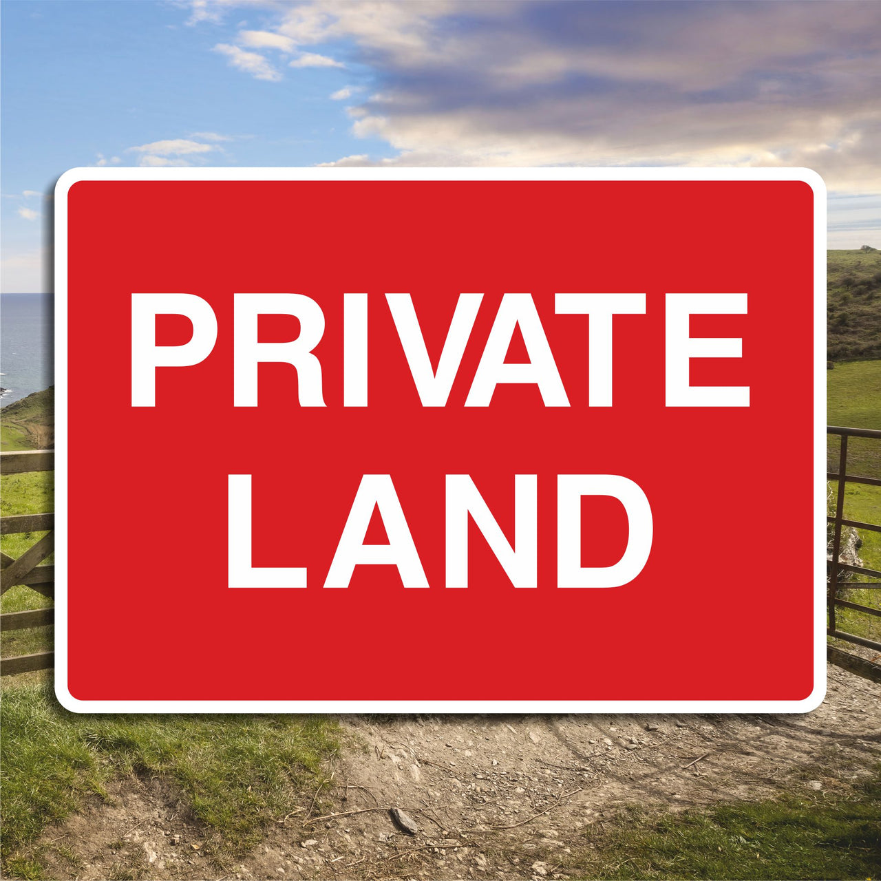 Private Land Sign