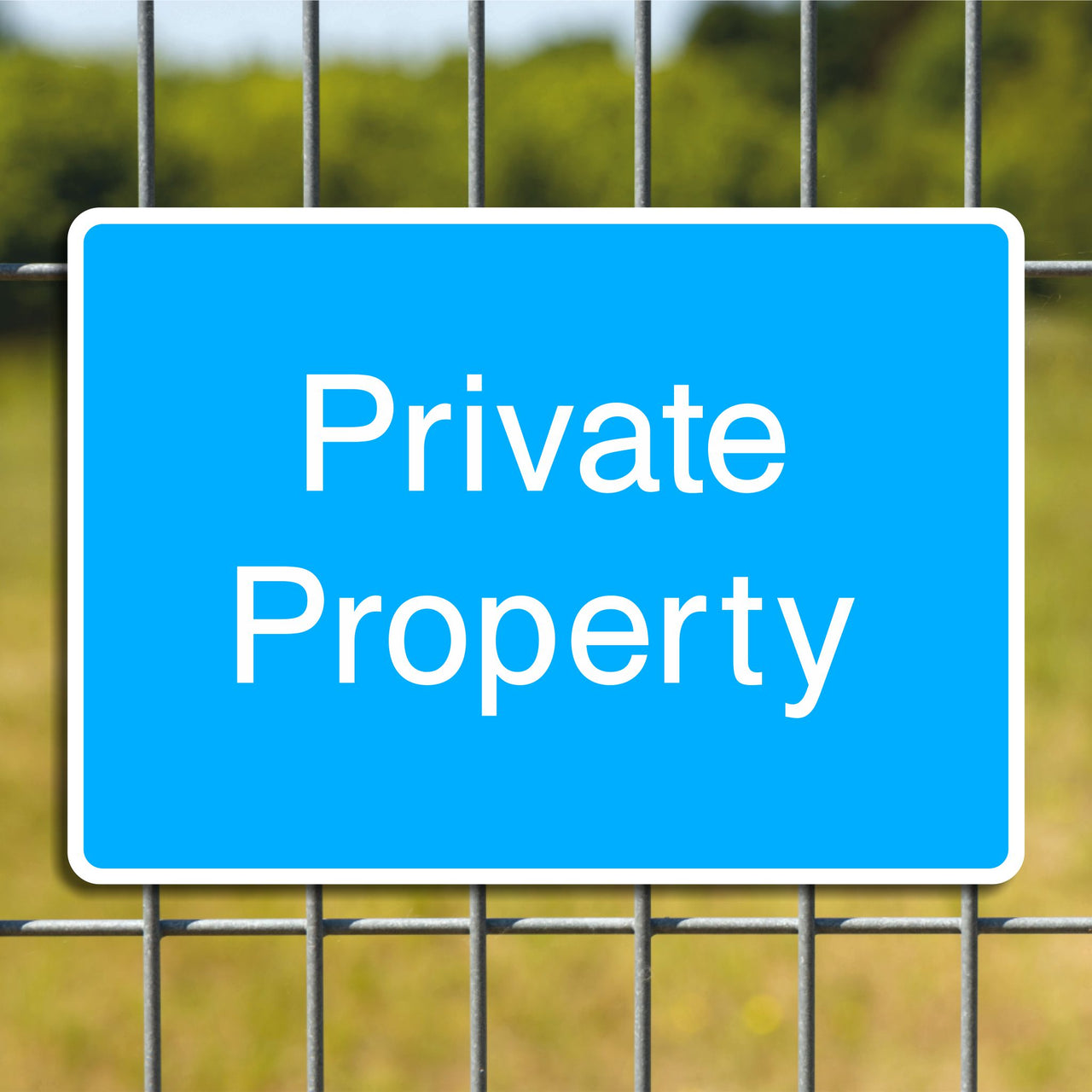 Private Property Sign