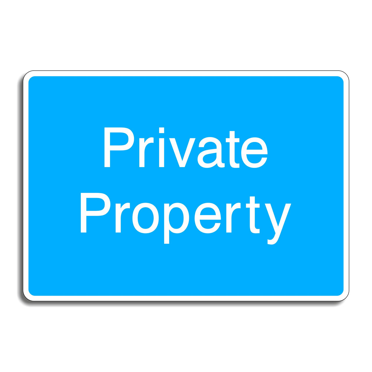 Private Property Sign