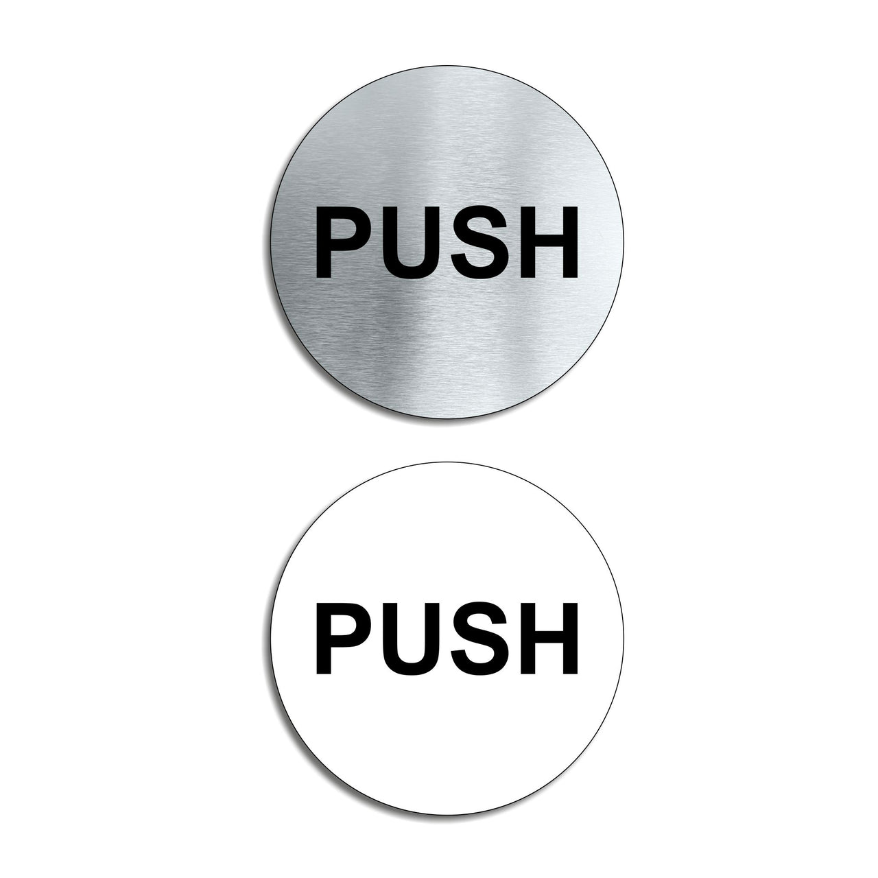 Push Door Sign