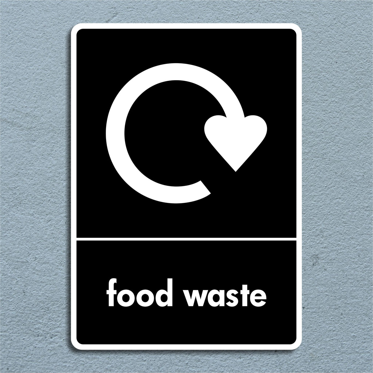 Food Waste Recycling Sign