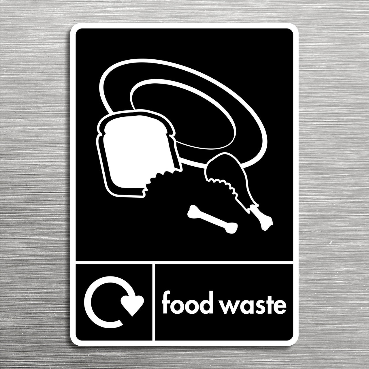 Food Waste Recycling Sign