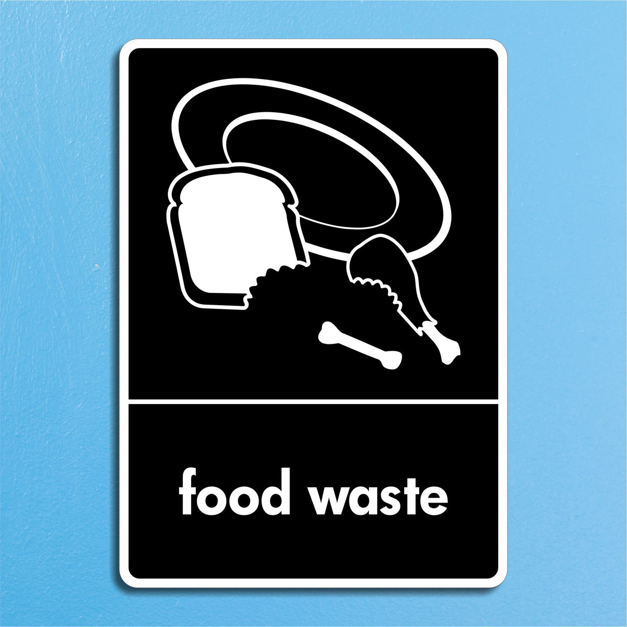 Food Waste Recycling Sign