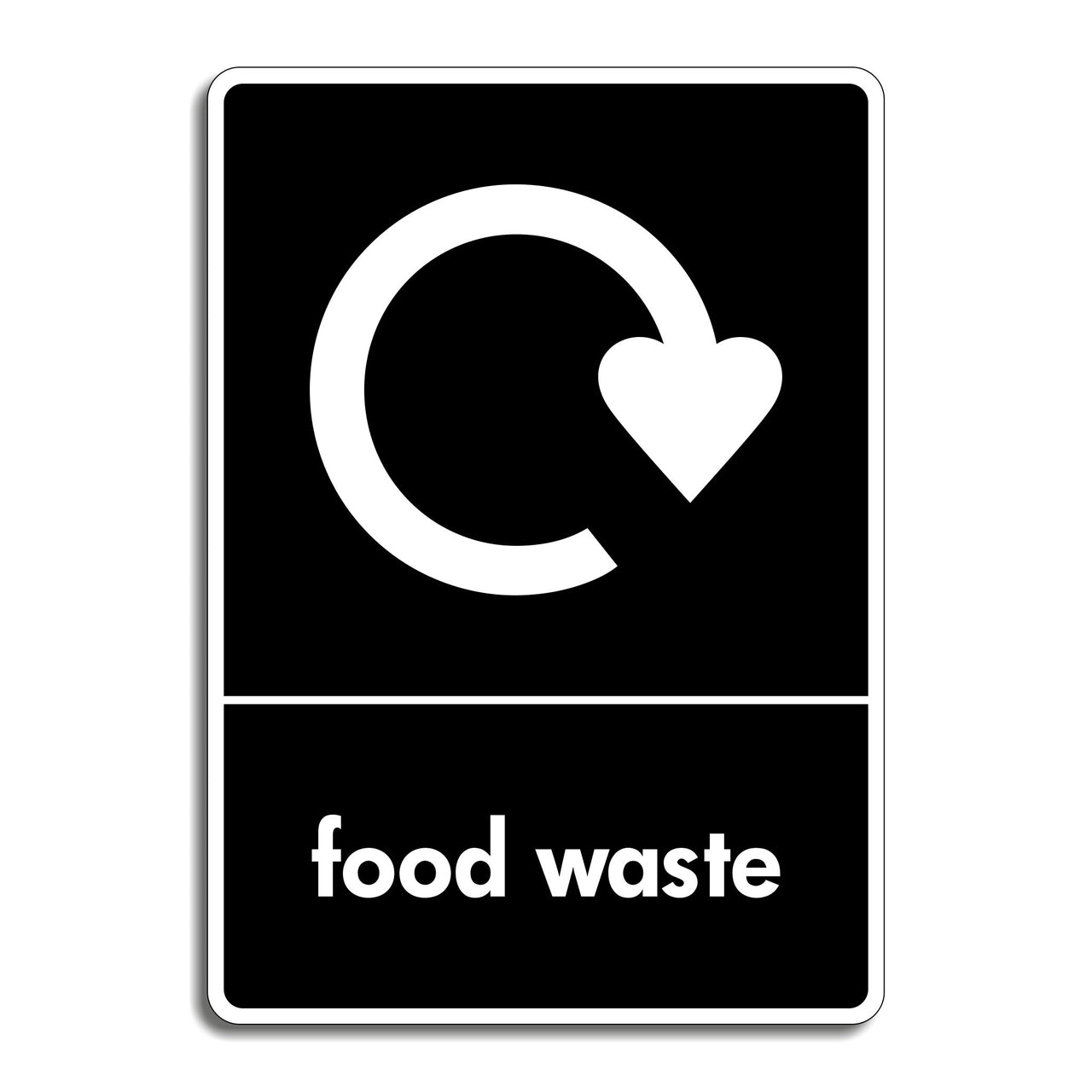 Food Waste Recycling Sign