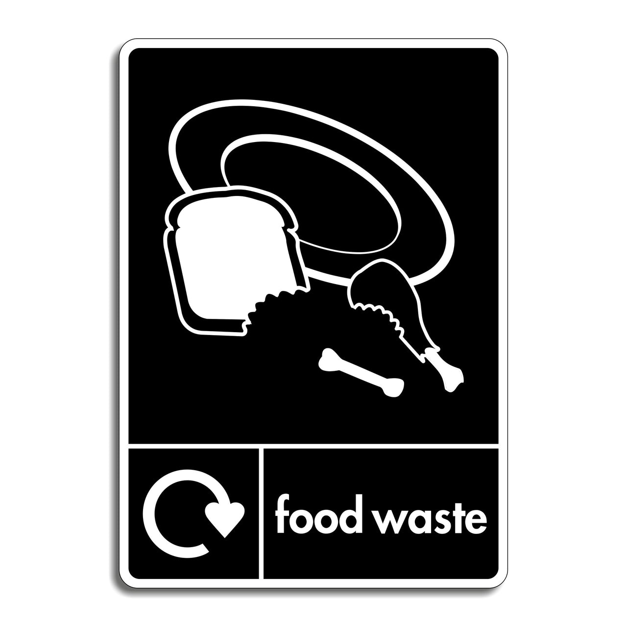 Food Waste Recycling Sign