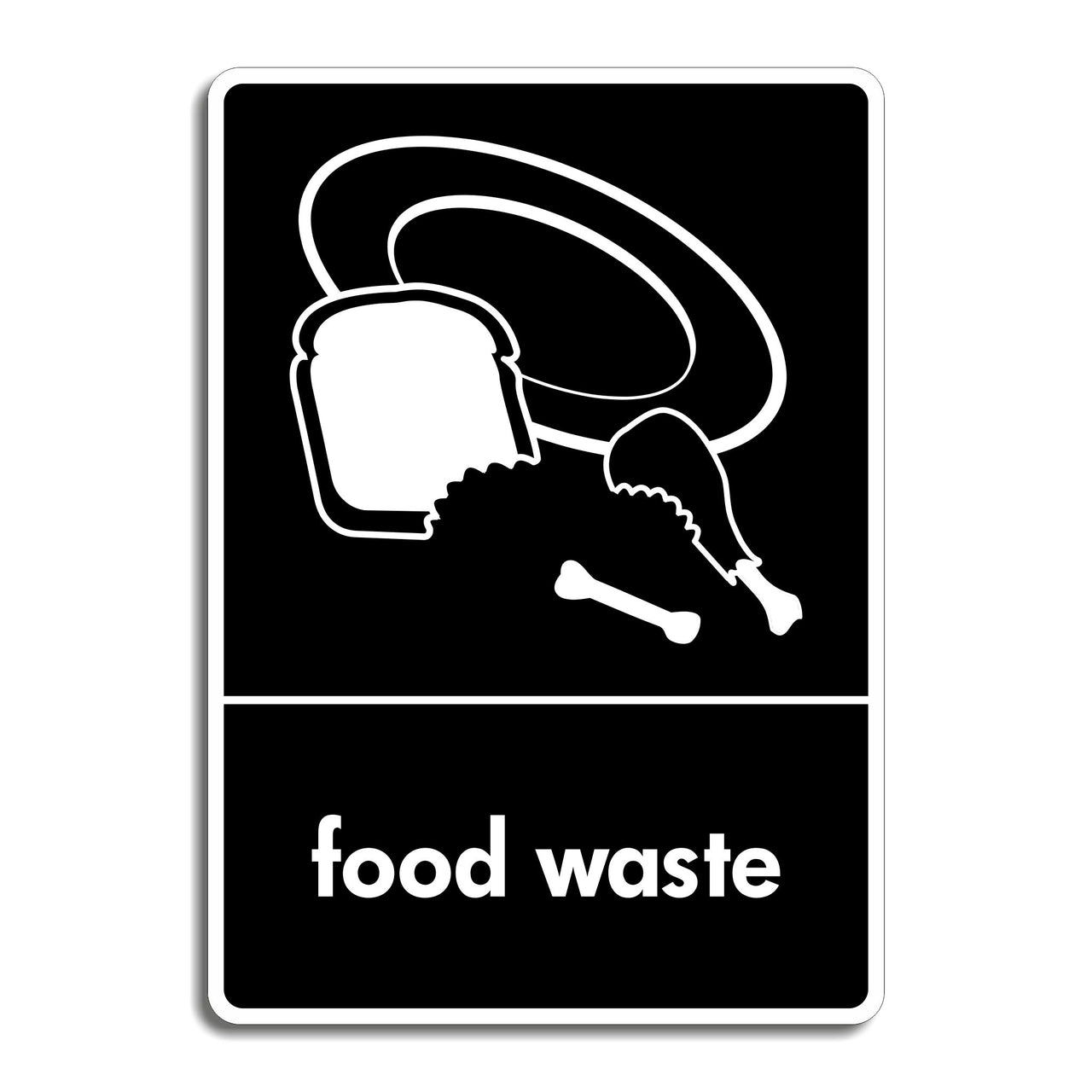 Food Waste Recycling Sign