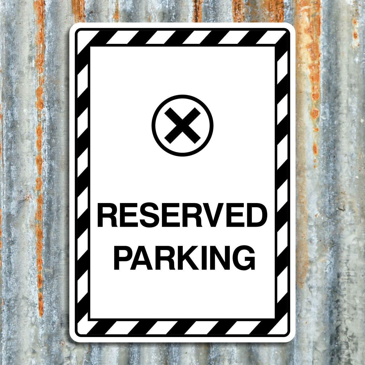 Reserved Parking Sign