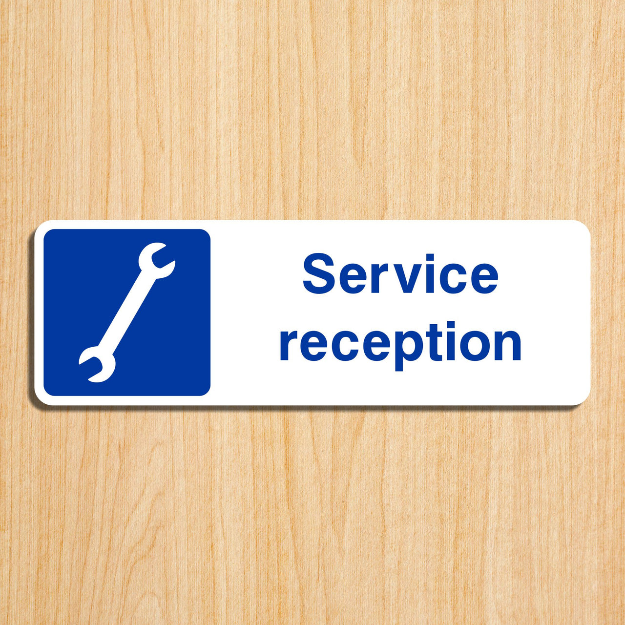 Service Reception Sign