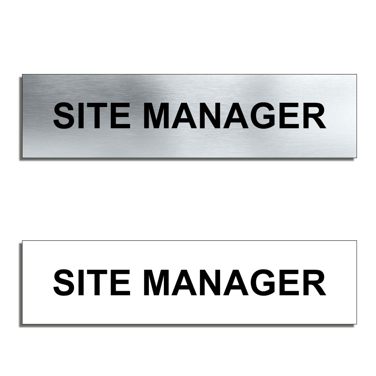 Site Manager Door Sign