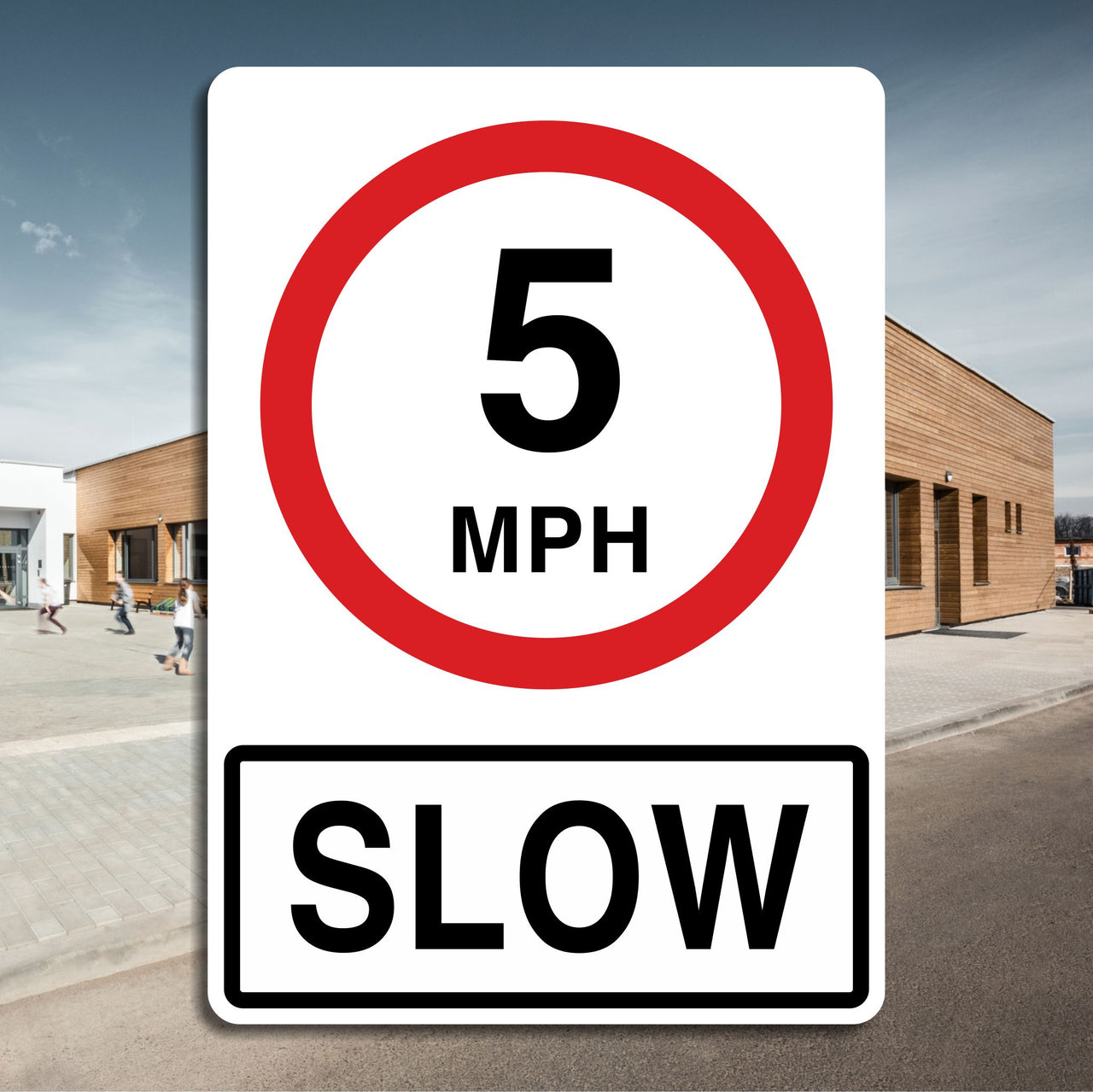 5mph Slow Sign