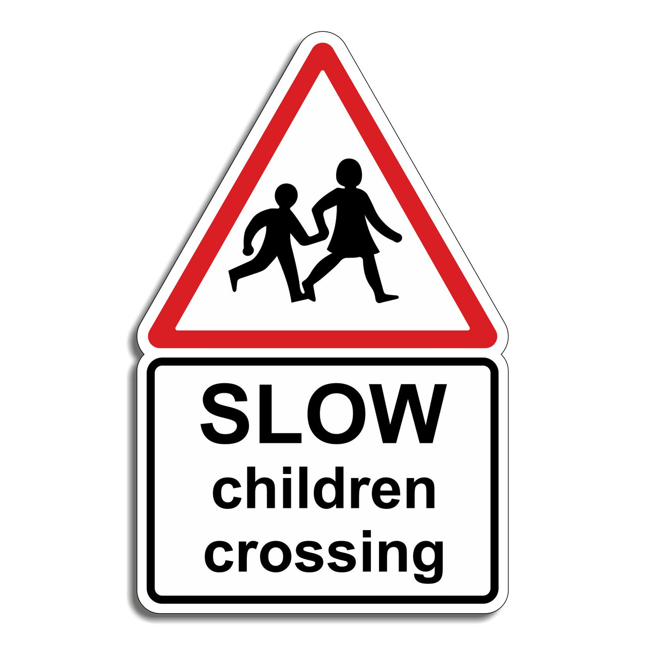 Slow Children Crossing Sign